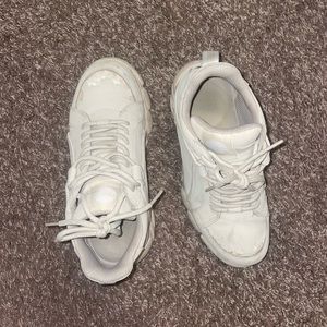 Cream buffalo shoes. worn out but good condition hence the low price